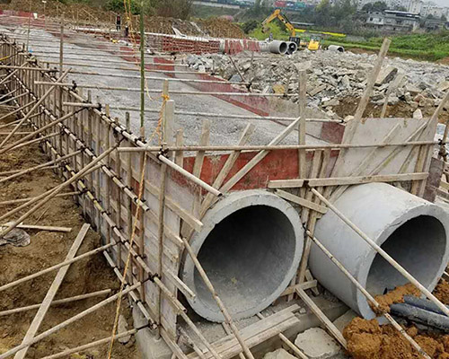 水泥排水管安装施工